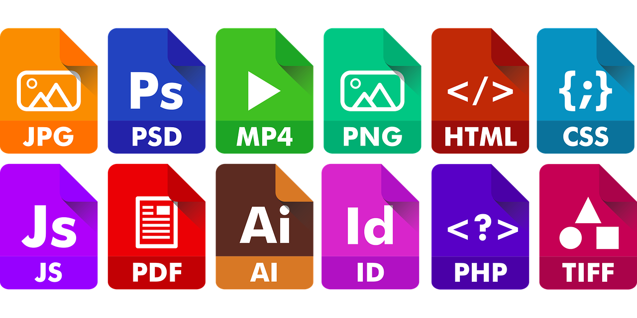 File types for video transferring
